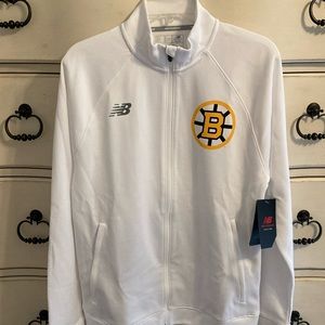 NB Boston Bruins Centennial Warm up Jacket NWT  Medium